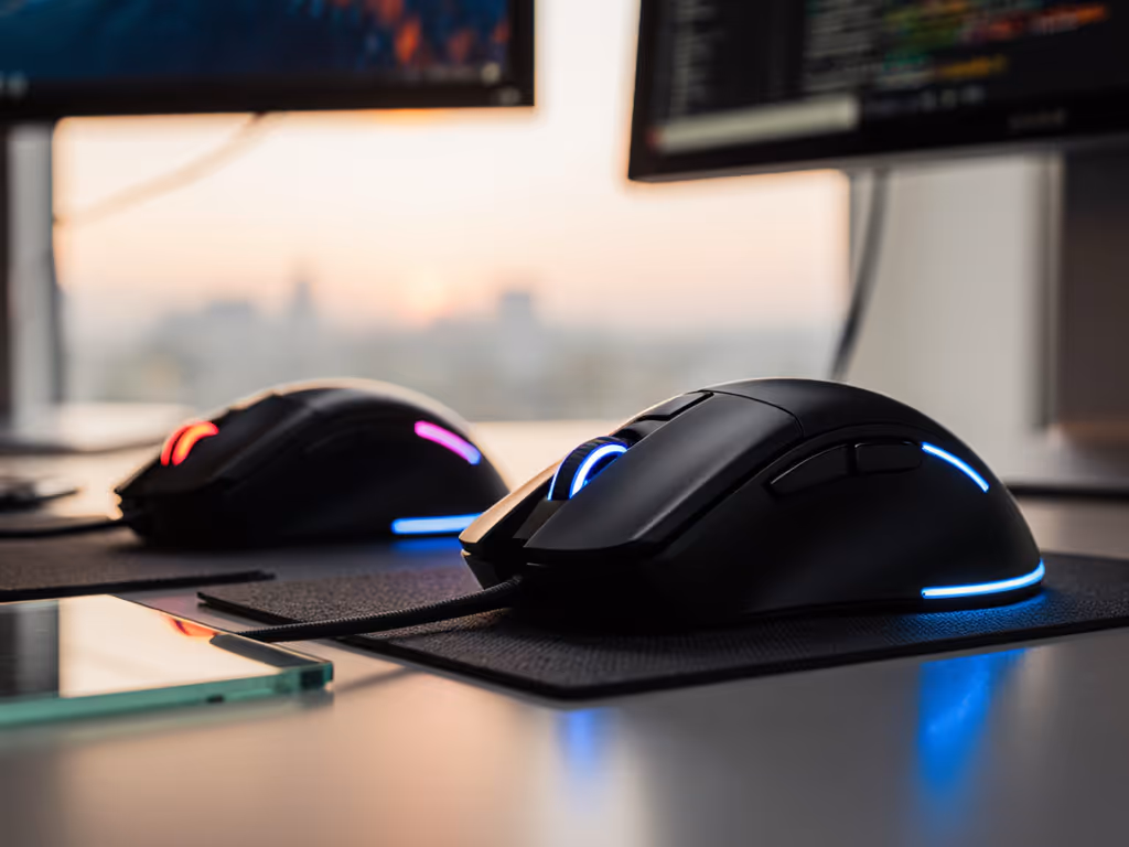 Mouse Sensor Types: Laser vs Optical Surface Performance